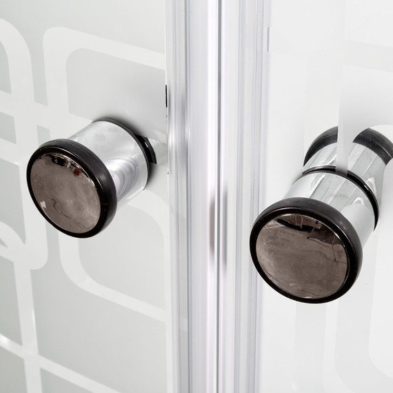 Душевая кабина Avacan 120x80 см EM2712LEL, хром/узор (безсиликоновая сборка) - фото 13