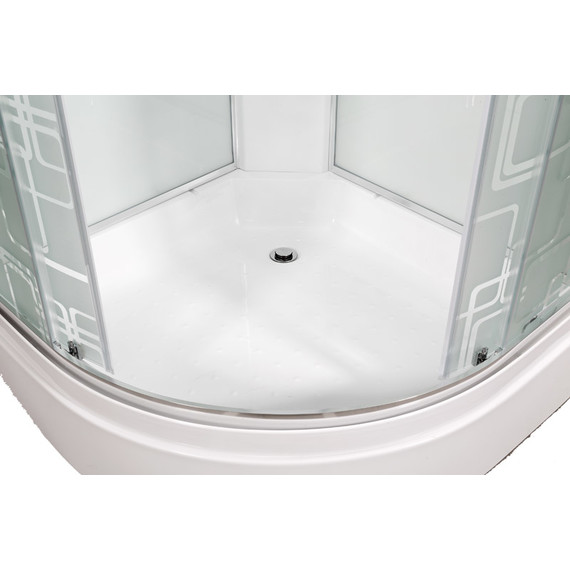 Гидробокс Avacan 100x100 см EM2710GM, хром/узор (безсиликоновая сборка) - фото 18