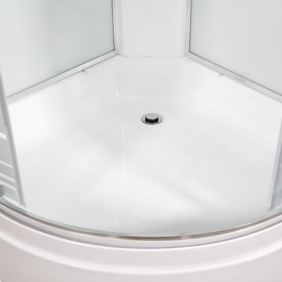 Душевая кабина Avacan 100x100 см EM2710LED, хром/узор (безсиликоновая сборка) - фото 20