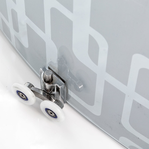 Гидробокс Avacan 100x100 см EM2710NGM, хром/узор (безсиликоновая сборка) - фото 14