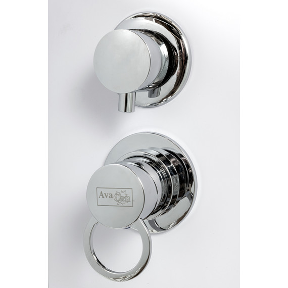 Душевая кабина Avacan 120x90 см D312SR, хром/матовое (безсиликоновая сборка) - фото 4