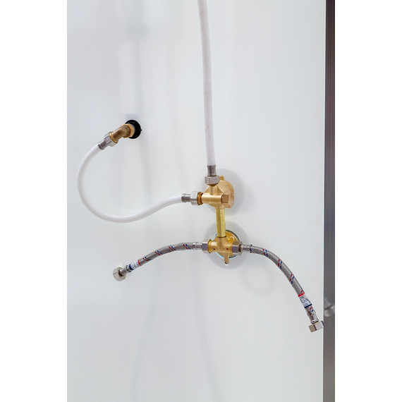 Душевая кабина Avacan 110x110 см D011SEL, хром/матовое (безсиликоновая сборка) - фото 4