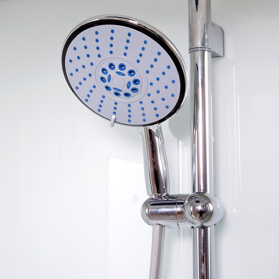 Душевая кабина Avacan 110x110 см D011, хром/матовое (безсиликоновая сборка) - фото 9