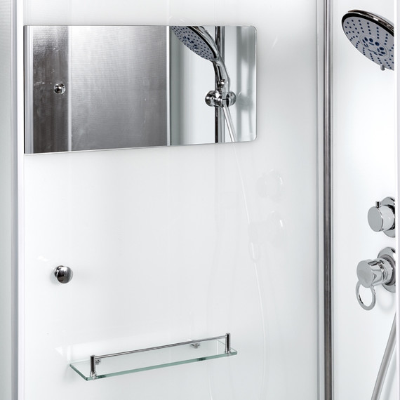Душевая кабина Avacan 110x110 см D011S, хром/матовое (безсиликоновая сборка) - фото 6