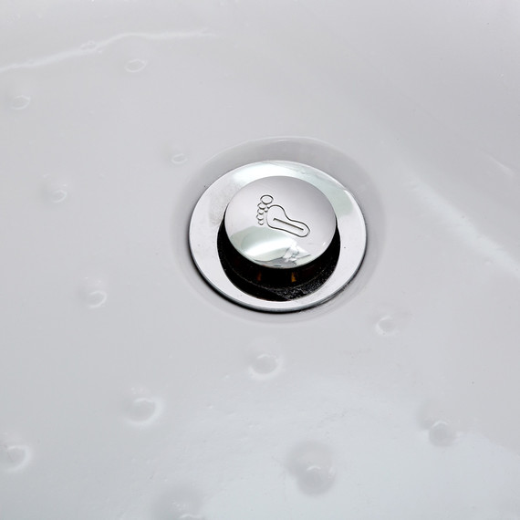 Душевая кабина Avacan 80x80 см L980, хром/узор (безсиликоновая сборка) - фото 8