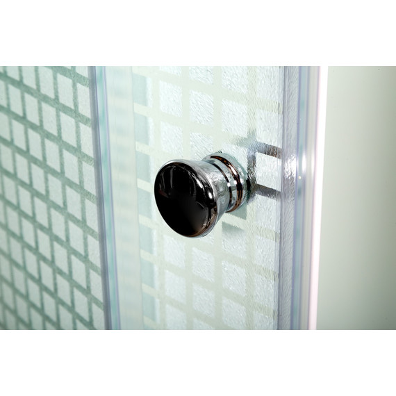 Душевая кабина Avacan 80x80 см L980N, хром/узор (безсиликоновая сборка) - фото 10