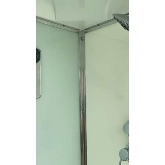 Душевая кабина Avacan 120x90 см D312SREL, хром/матовое (безсиликоновая сборка) - фото 12