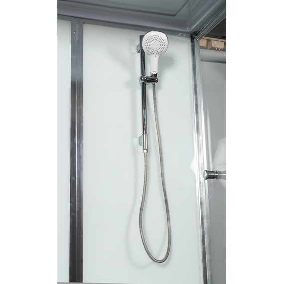 Гидробокс Avacan 150x85 см V150, хром/прозрачное (безсиликоновая сборка) - фото 7