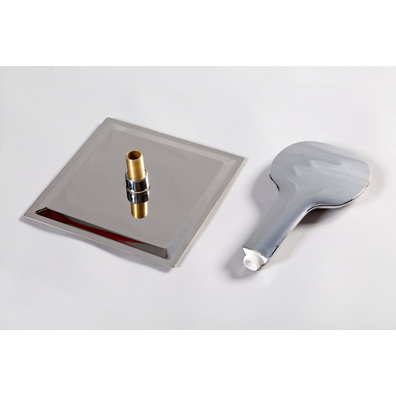 Гидробокс Avacan 80x80 см V8015, хром/прозрачное (безсиликоновая сборка) - фото 13