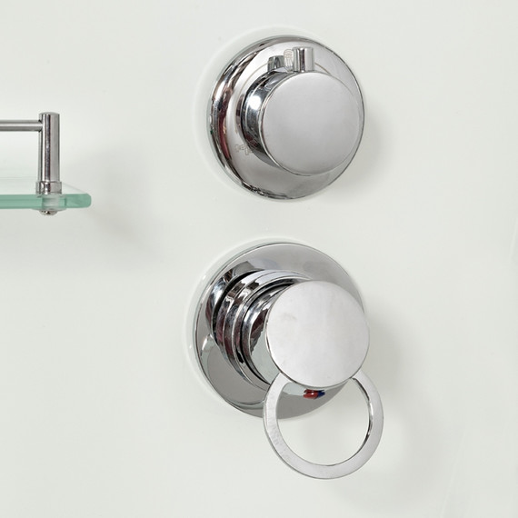 Гидробокс Avacan 80x80 см V8015, хром/прозрачное (безсиликоновая сборка) - фото 17