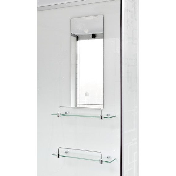 Гидробокс Avacan 120x90 см EM5012RLED+GM, хром/узор (безсиликоновая сборка) - фото 8