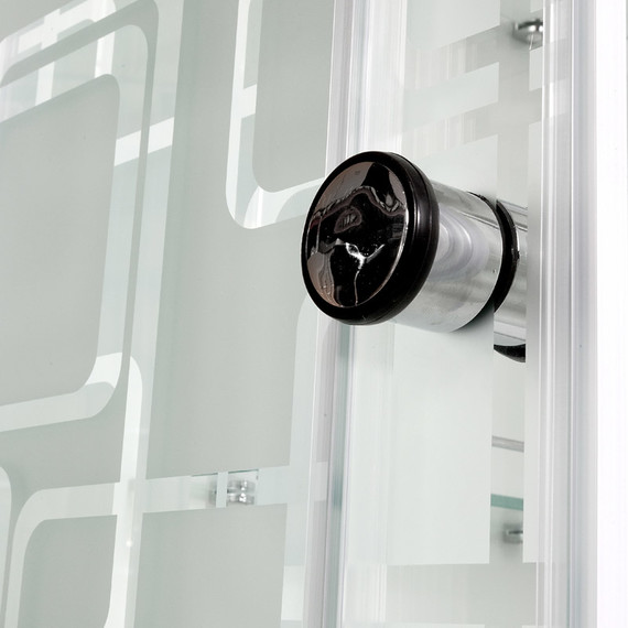 Душевая кабина Avacan 110x110 см EM3011NLED, хром/узор (безсиликоновая сборка) - фото 9