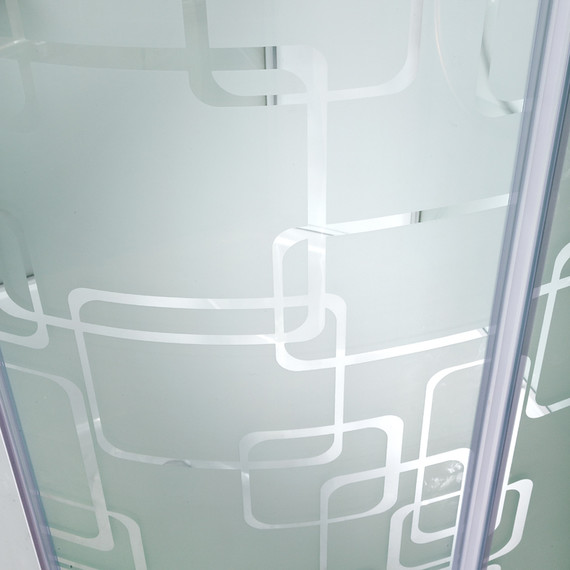 Гидробокс Avacan 120x90 см EM5012RLED+GM, хром/узор (безсиликоновая сборка) - фото 14