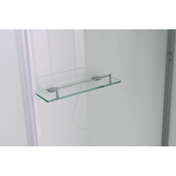 Гидробокс Avacan 80x80 см D2080LED, хром/матовое (безсиликоновая сборка) - фото 7