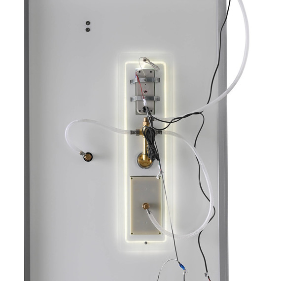 Гидробокс Avacan 80x80 см D2080LED, хром/матовое (безсиликоновая сборка) - фото 17