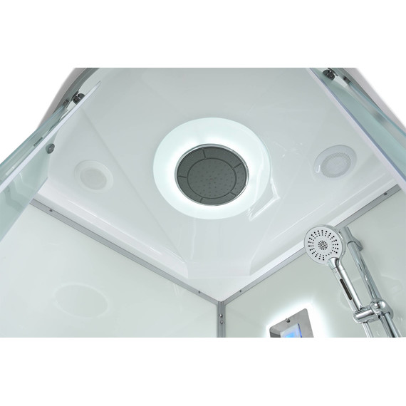 Гидробокс Avacan 80x80 см D3080LED, хром/матовое (безсиликоновая сборка) - фото 13