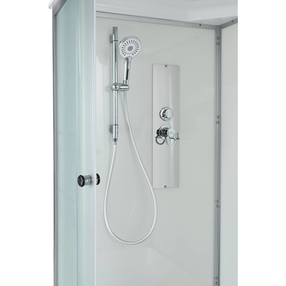 Душевая кабина Avacan 80x80 см D5080, хром/матовое (безсиликоновая сборка) - фото 11