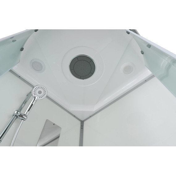 Душевая кабина Avacan 80x80 см D5080, хром/матовое (безсиликоновая сборка) - фото 12