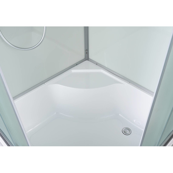 Душевая кабина Avacan 80x80 см D5080, хром/матовое (безсиликоновая сборка) - фото 9