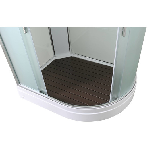 Душевая кабина Avacan 110x80 см EM2811L, хром/матовое (безсиликоновая сборка) - фото 11