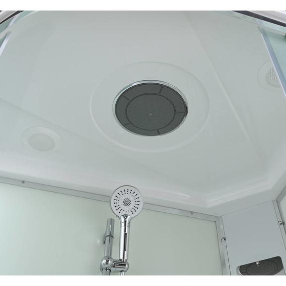 Душевая кабина Avacan 110x80 см EM2811RT, хром/прозрачное (безсиликоновая сборка) - фото 7