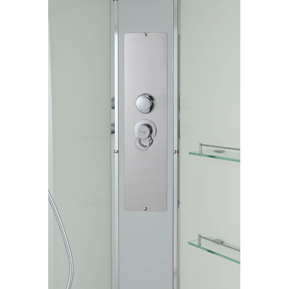 Душевая кабина Avacan 120x80 см EM2812RN, хром/матовое (безсиликоновая сборка) - фото 6