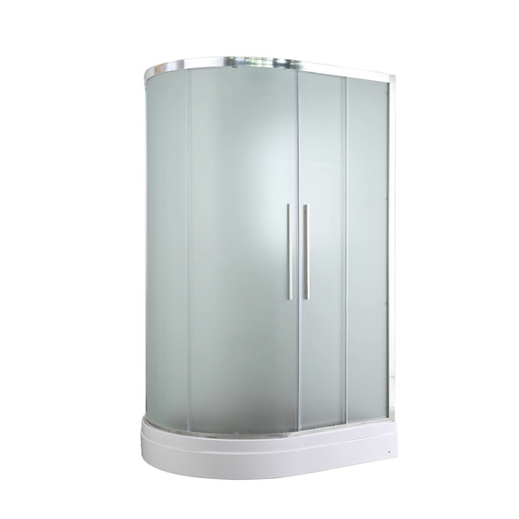 Душевая кабина Avacan 120x80 см EM2812RN, хром/матовое (безсиликоновая сборка) - фото 3