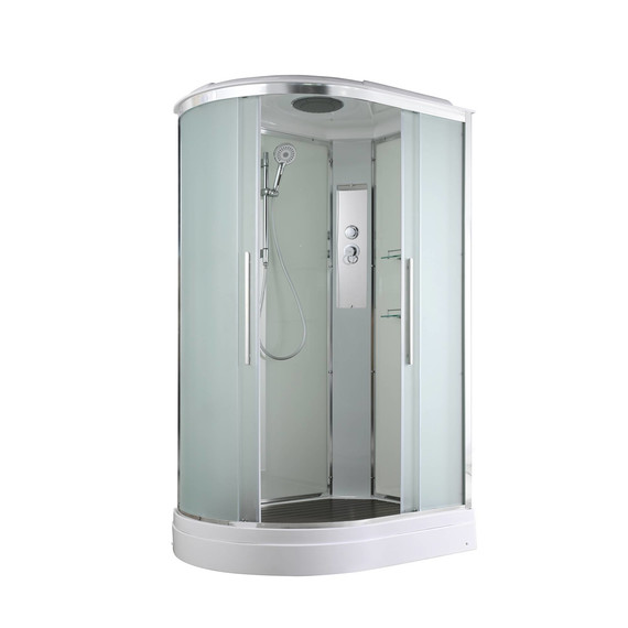 Душевая кабина Avacan 120x80 см EM2812R, хром/матовое (безсиликоновая сборка) - фото 