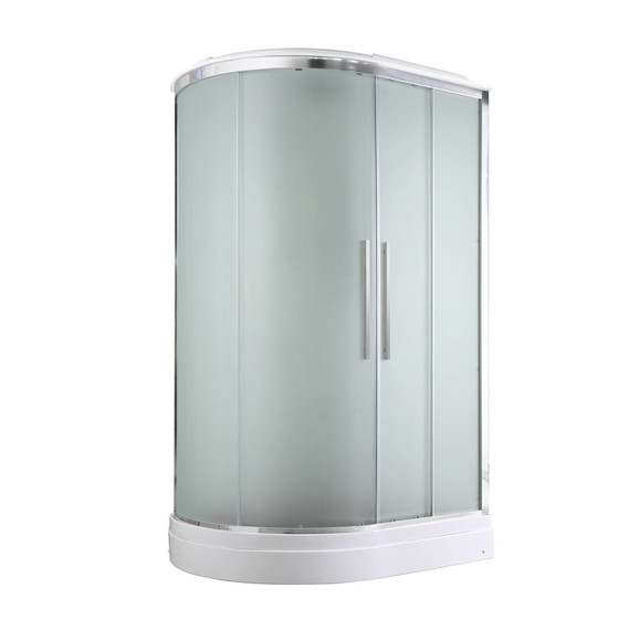 Душевая кабина Avacan 120x80 см EM2812R, хром/матовое (безсиликоновая сборка) - фото 9