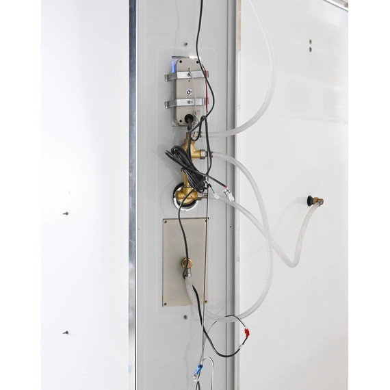 Гидробокс Avacan 80x80 см EM3080LED, хром/матовое (безсиликоновая сборка) - фото 10