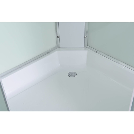 Душевая кабина Avacan 90x90 см EM3090, хром/матовое (безсиликоновая сборка) - фото 15