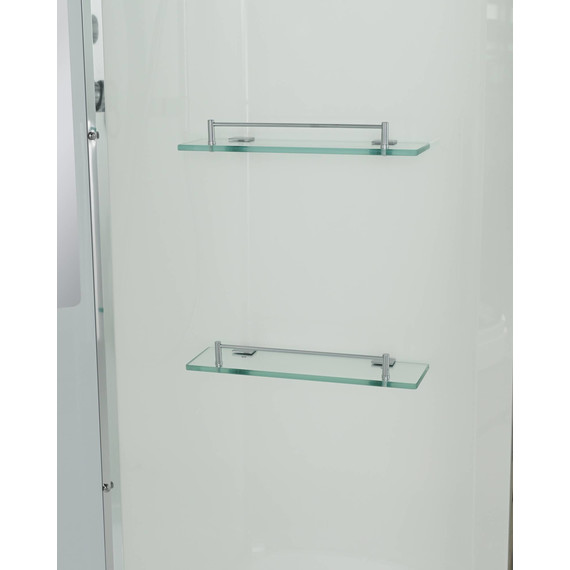 Гидробокс Avacan 120x90 см EM3912RLED, хром/матовое (безсиликоновая сборка) - фото 16