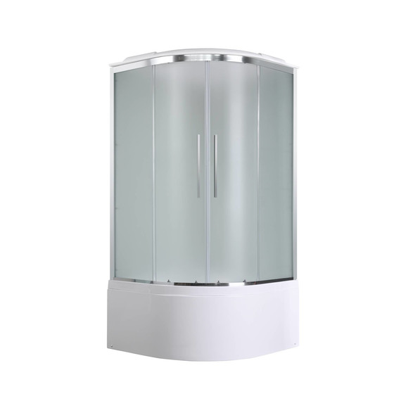 Гидробокс Avacan 100x100 см EM5010LED, хром/матовое (безсиликоновая сборка) - фото 3