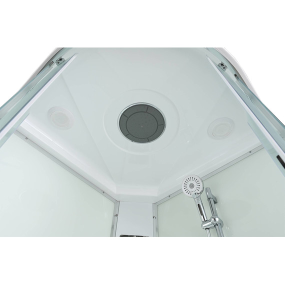 Душевая кабина Avacan 90x90 см EM5090T, хром/прозрачное (безсиликоновая сборка) - фото 10