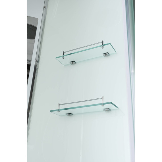 Душевая кабина Avacan 110x80 см EM5811RT, хром/прозрачное (безсиликоновая сборка) - фото 11