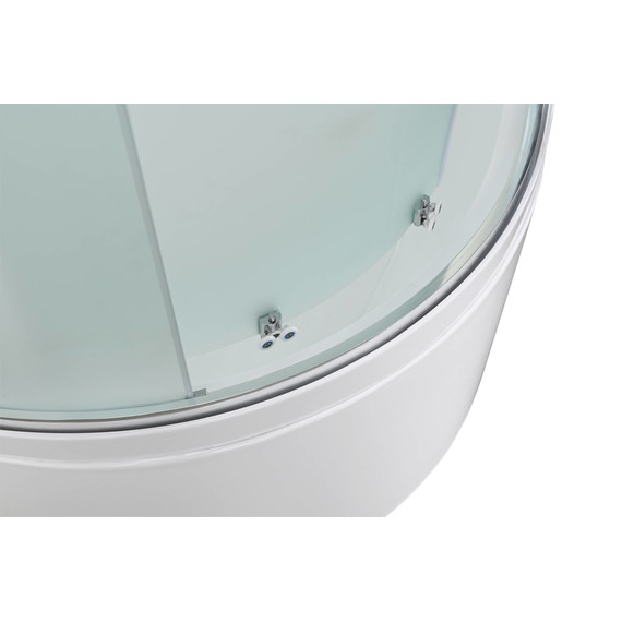 Гидробокс Avacan 110x80 см EM5811LLED, хром/матовое (безсиликоновая сборка) - фото 15