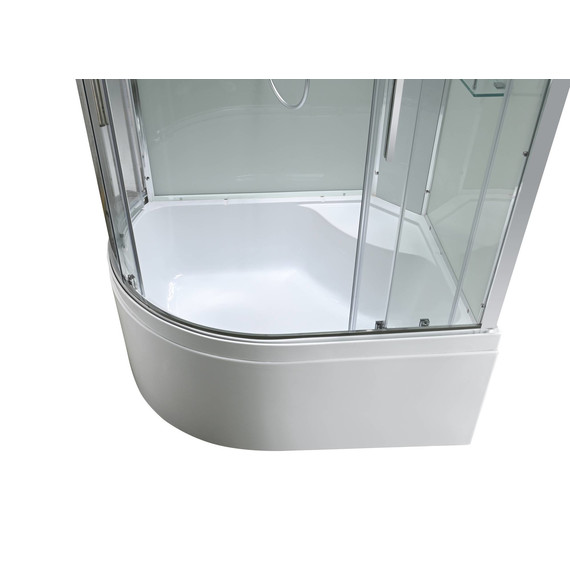 Душевая кабина Avacan 110x80 см EM5811RNT, хром/прозрачное (безсиликоновая сборка) - фото 13