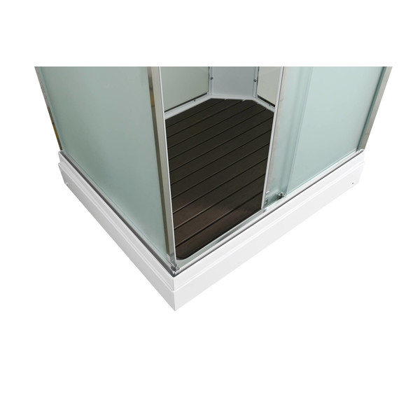 Душевая кабина Avacan 110x90 см KD2911, хром/матовое (безсиликоновая сборка) - фото 13