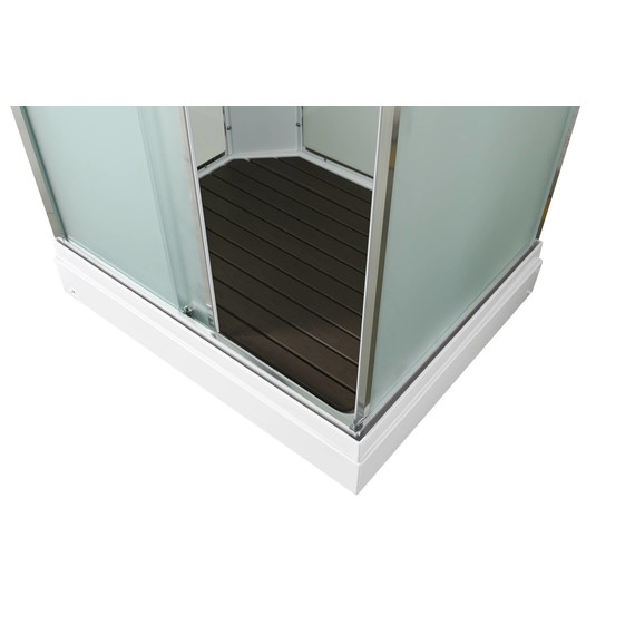 Гидробокс Avacan 120x90 см KD2912LED, хром/матовое (безсиликоновая сборка) - фото 12