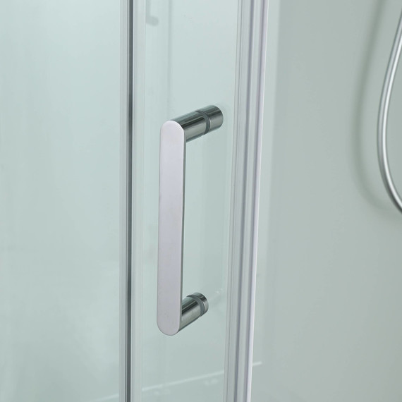 Гидробокс Avacan 120x90 см A2912RLED, хром/прозрачное (безсиликоновая сборка) - фото 9