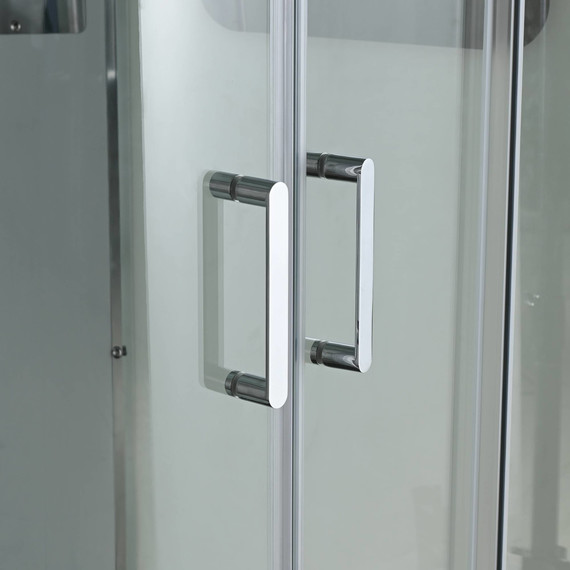 Душевая кабина Avacan 120x90 см A2912R, хром/прозрачное (безсиликоновая сборка) - фото 10