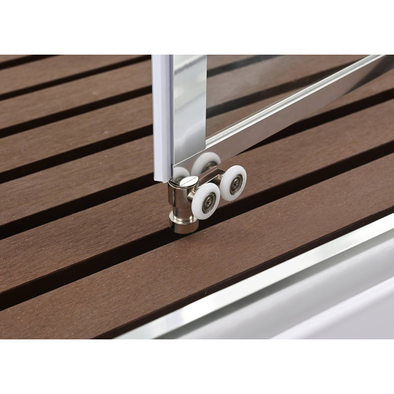 Душевая кабина Avacan 110x90 см V2011, хром/прозрачное (безсиликоновая сборка) - фото 15