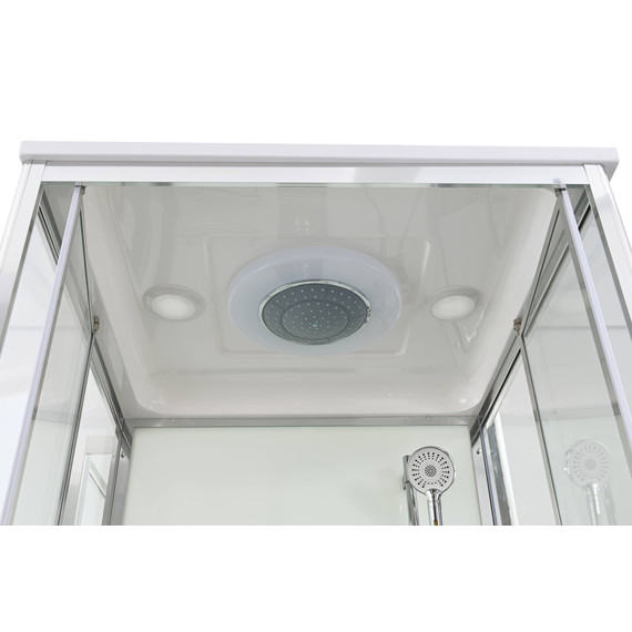 Душевая кабина Avacan 90x90 см V2090, хром/прозрачное (безсиликоновая сборка) - фото 16