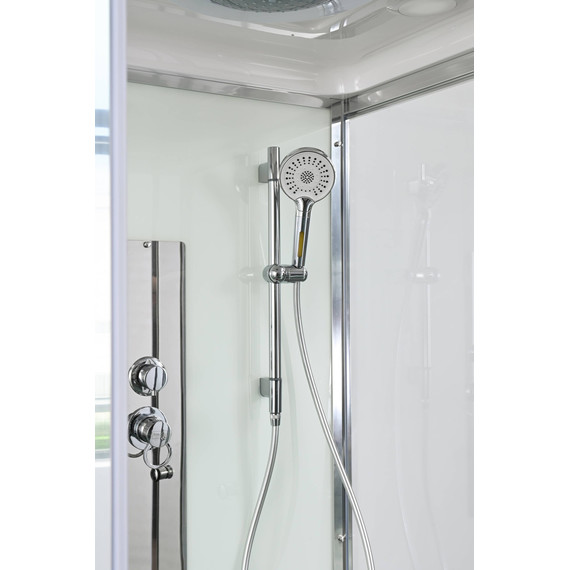 Душевая кабина Avacan 90x90 см V2090, хром/прозрачное (безсиликоновая сборка) - фото 13