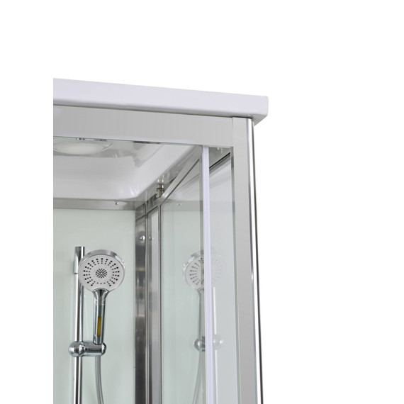 Душевая кабина Avacan 90x90 см V2090, хром/прозрачное (безсиликоновая сборка) - фото 9