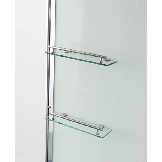 Душевая кабина Avacan 100x80 см V2810, хром/прозрачное (безсиликоновая сборка) - фото 19