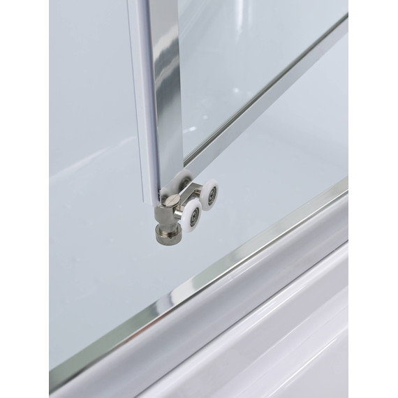 Гидробокс Avacan 120x90 см V5012LED, хром/прозрачное (безсиликоновая сборка) - фото 18