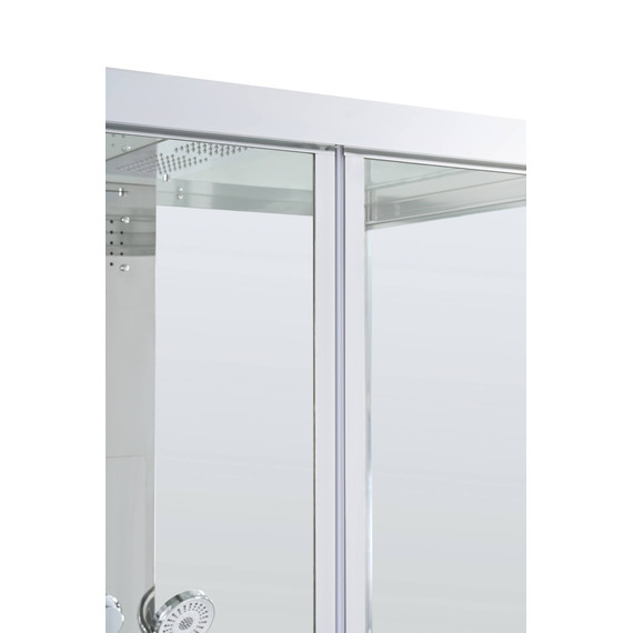 Душевая кабина Avacan 110x90 см Z1911, хром/прозрачное (безсиликоновая сборка) - фото 22