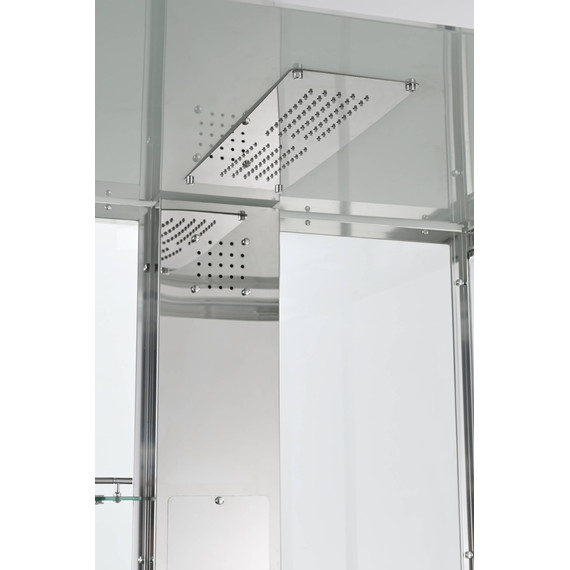 Душевая кабина Avacan 110x90 см Z1911, хром/прозрачное (безсиликоновая сборка) - фото 14