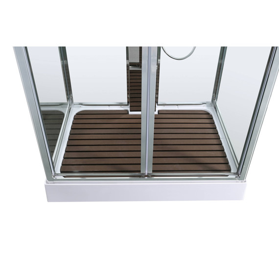 Гидробокс Avacan 120x90 см Z1912LED, хром/прозрачное (безсиликоновая сборка) - фото 11